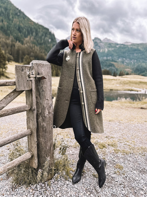 "Alpine Glanzpracht" Mantel