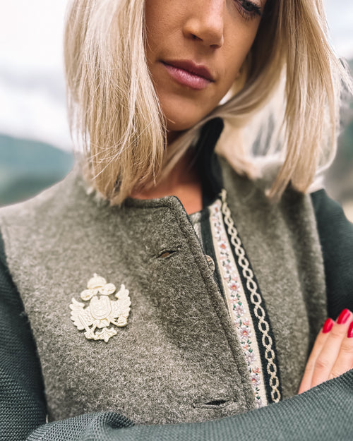 "Alpine Glanzpracht" Mantel