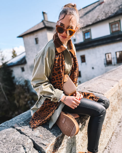 Leopardenschal "Walk in the Park"