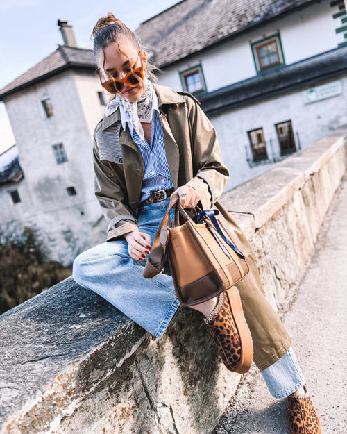 Tuch „Almblüte“