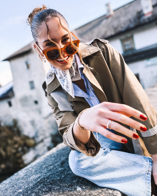 Tuch „Almblüte“