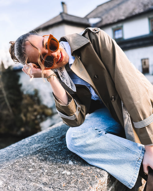 Trenchcoat „Felsgold“