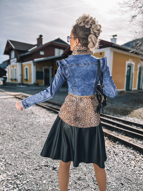 Jeansjacke "Leo Queen"