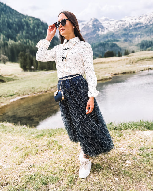 Bluse „Mon Amour“