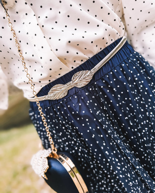 Gürtel „Blattglanz"