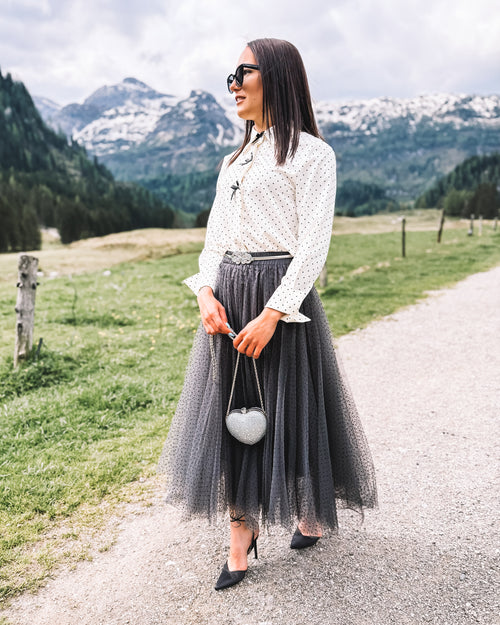 Tasche „Silberherz“