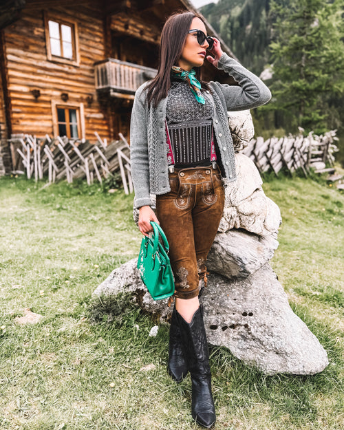 Lederhose „Knickerbocker“