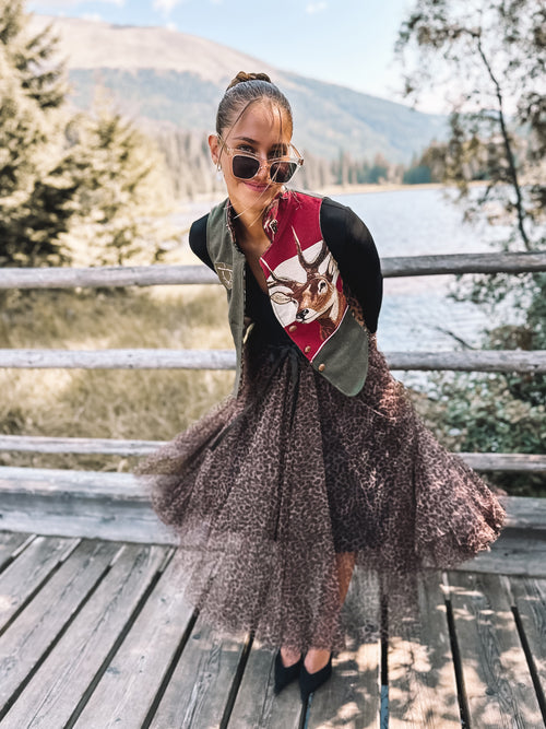 Gilet "Hirschprinzessin"