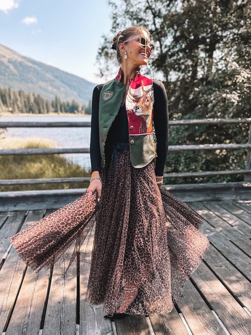 Gilet "Hirschprinzessin"