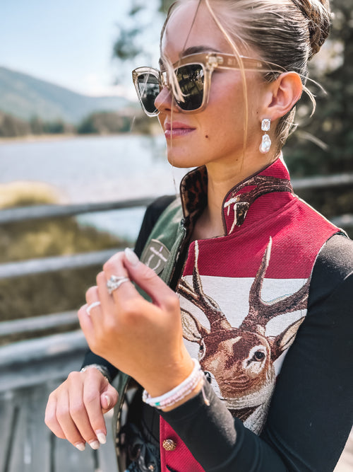 Gilet "Hirschprinzessin"