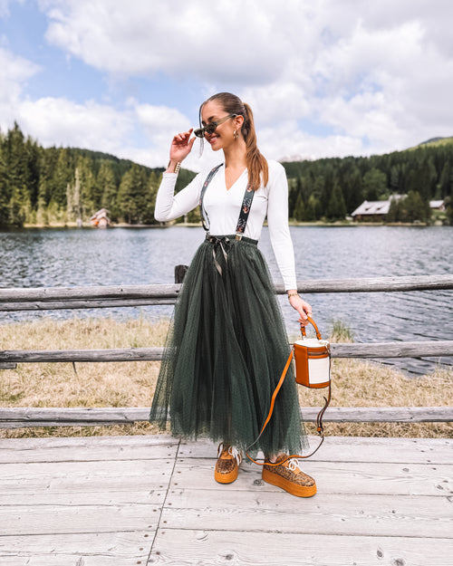 Tüllrock „Moss Whisper“