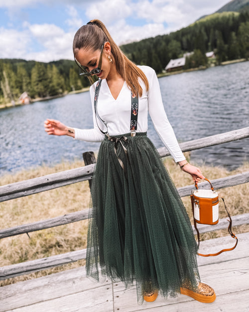 Tüllrock „Moss Whisper“