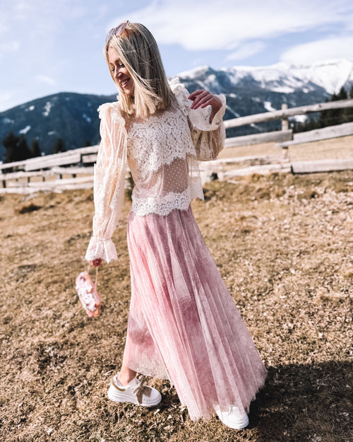 Spitzenbluse „Sweet Alpine