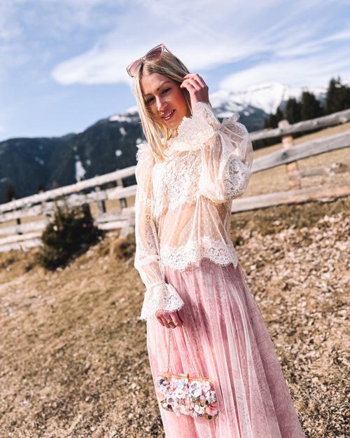 Spitzenbluse „Sweet Alpine