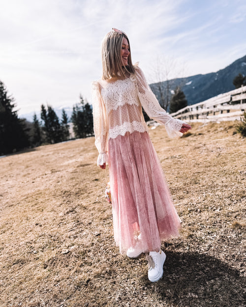 Spitzenbluse „Sweet Alpine