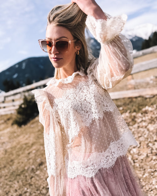 Spitzenbluse „Sweet Alpine