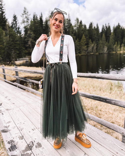 Tüllrock „Moss Whisper“