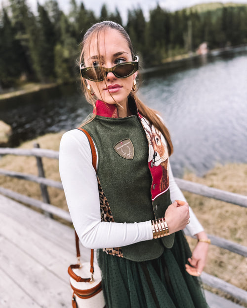 Gilet "Hirschprinzessin"