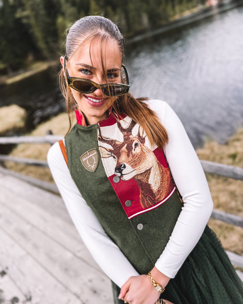 Gilet "Hirschprinzessin"