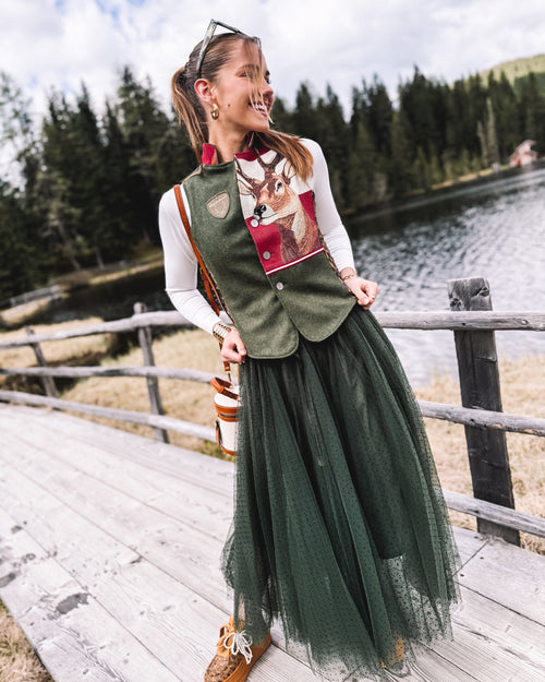 Gilet "Hirschprinzessin"