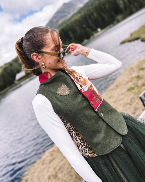 Gilet "Hirschprinzessin"