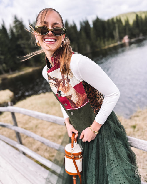 Gilet "Hirschprinzessin"