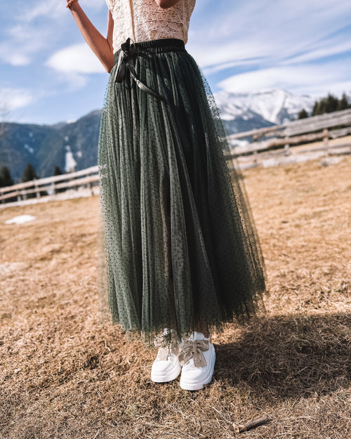 Tüllrock „Moss Whisper“