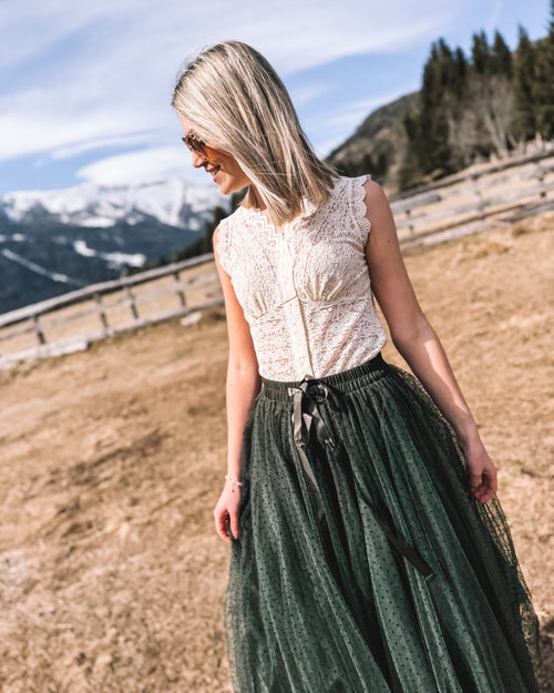 Spitzentop „Sweet Alpine“