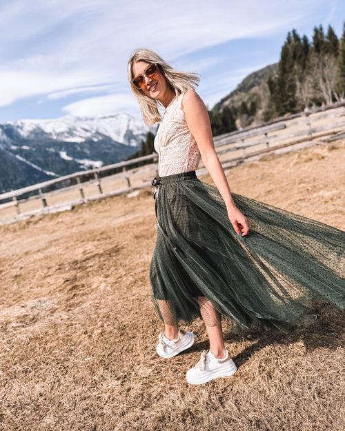 Tüllrock „Moss Whisper“