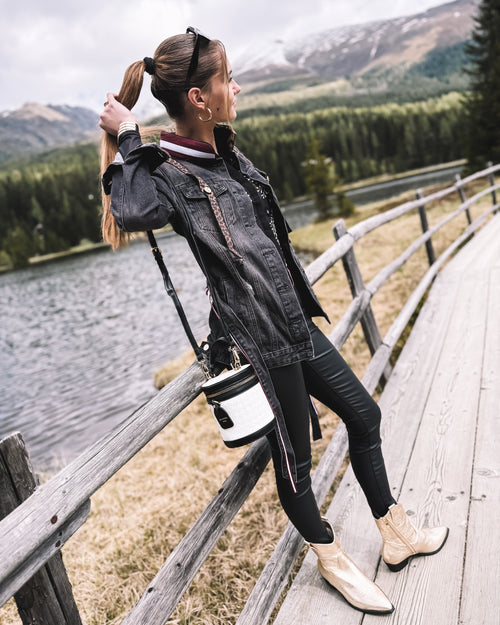 Tasche "Noir Crème“