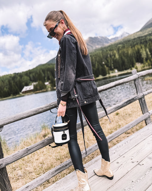 Tasche "Noir Crème“