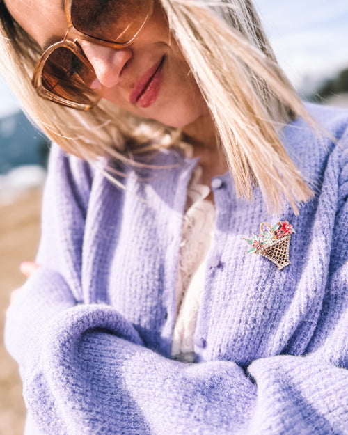 Strickjacke „Alpenglöckchen“