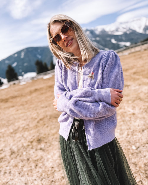 Strickjacke „Alpenglöckchen“