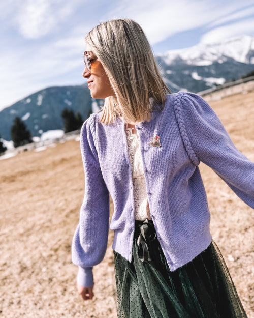 Strickjacke „Alpenglöckchen“