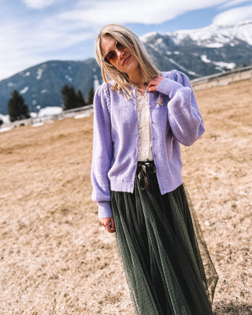 Strickjacke „Alpenglöckchen“