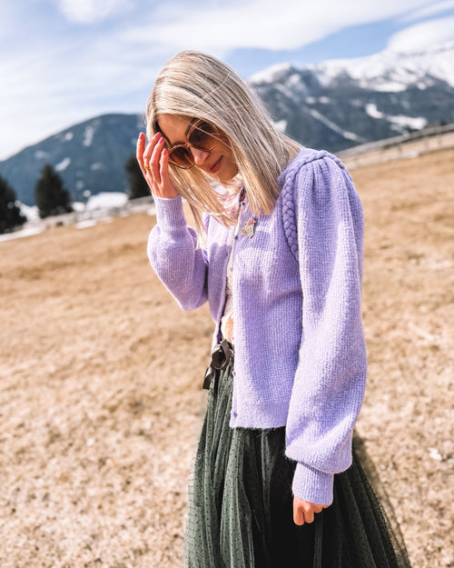 Strickjacke „Alpenglöckchen“