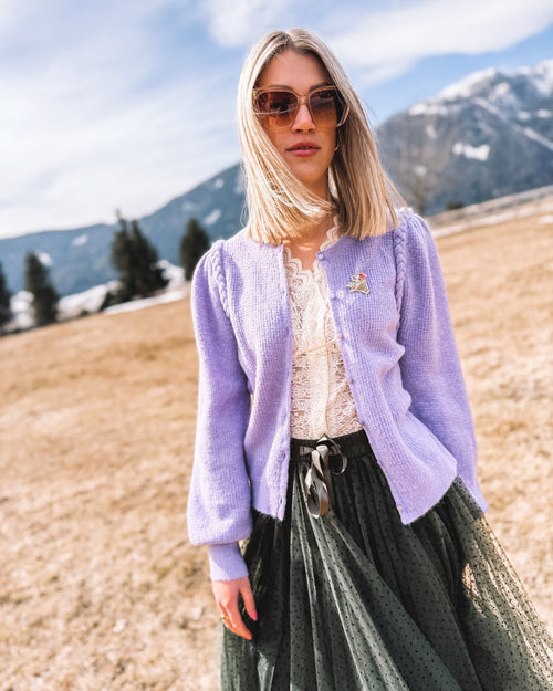 Strickjacke „Alpenglöckchen“