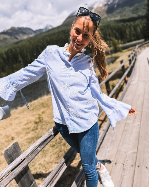 Bluse „Wolkenblume“