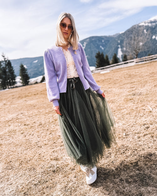 Strickjacke „Alpenglöckchen“