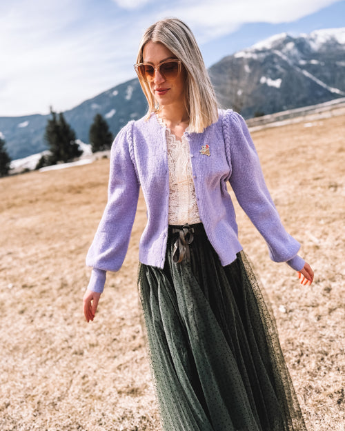 Strickjacke „Alpenglöckchen“