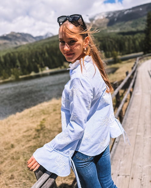 Bluse „Wolkenblume“