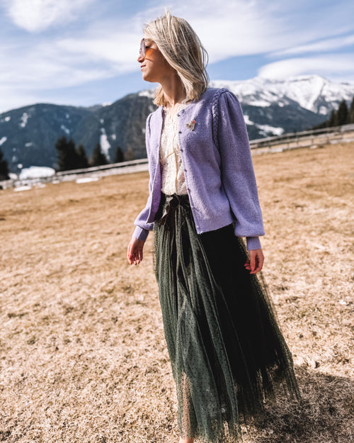 Strickjacke „Alpenglöckchen“