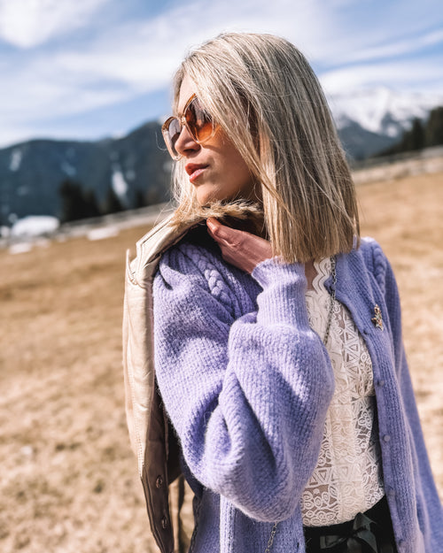 Strickjacke „Alpenglöckchen“