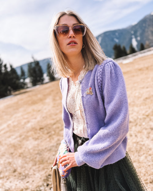 Strickjacke „Alpenglöckchen“