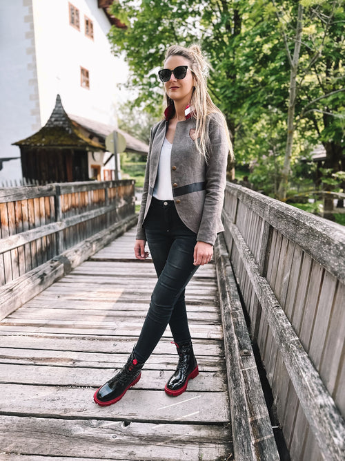 Leinenblazer "Linen Elegance"