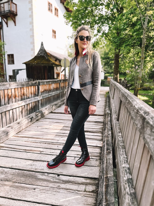 Leinenblazer "Linen Elegance"