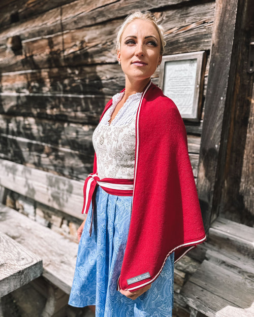 Stricktuch "Alpenglühen"