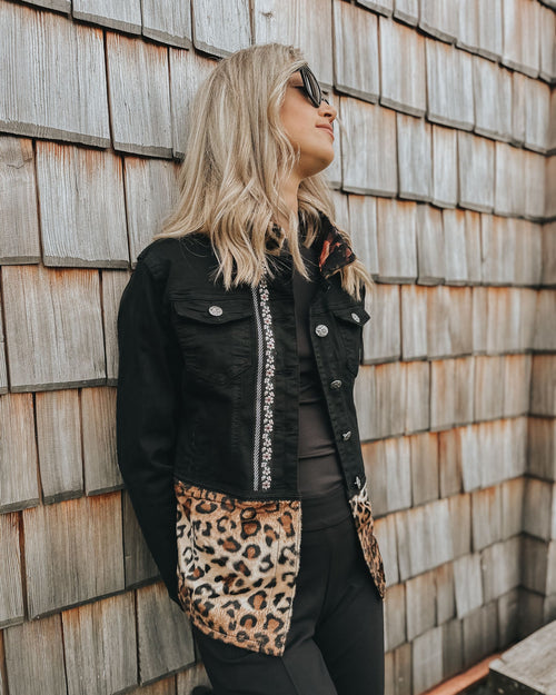 Jeansjacke "Gipfelrausch"