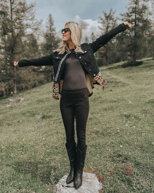 Jeansjacke "Gipfelrausch"