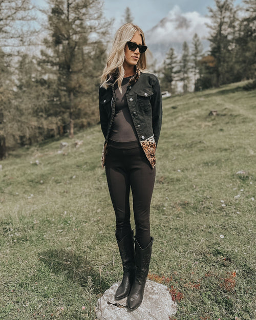 Jeansjacke "Gipfelrausch"